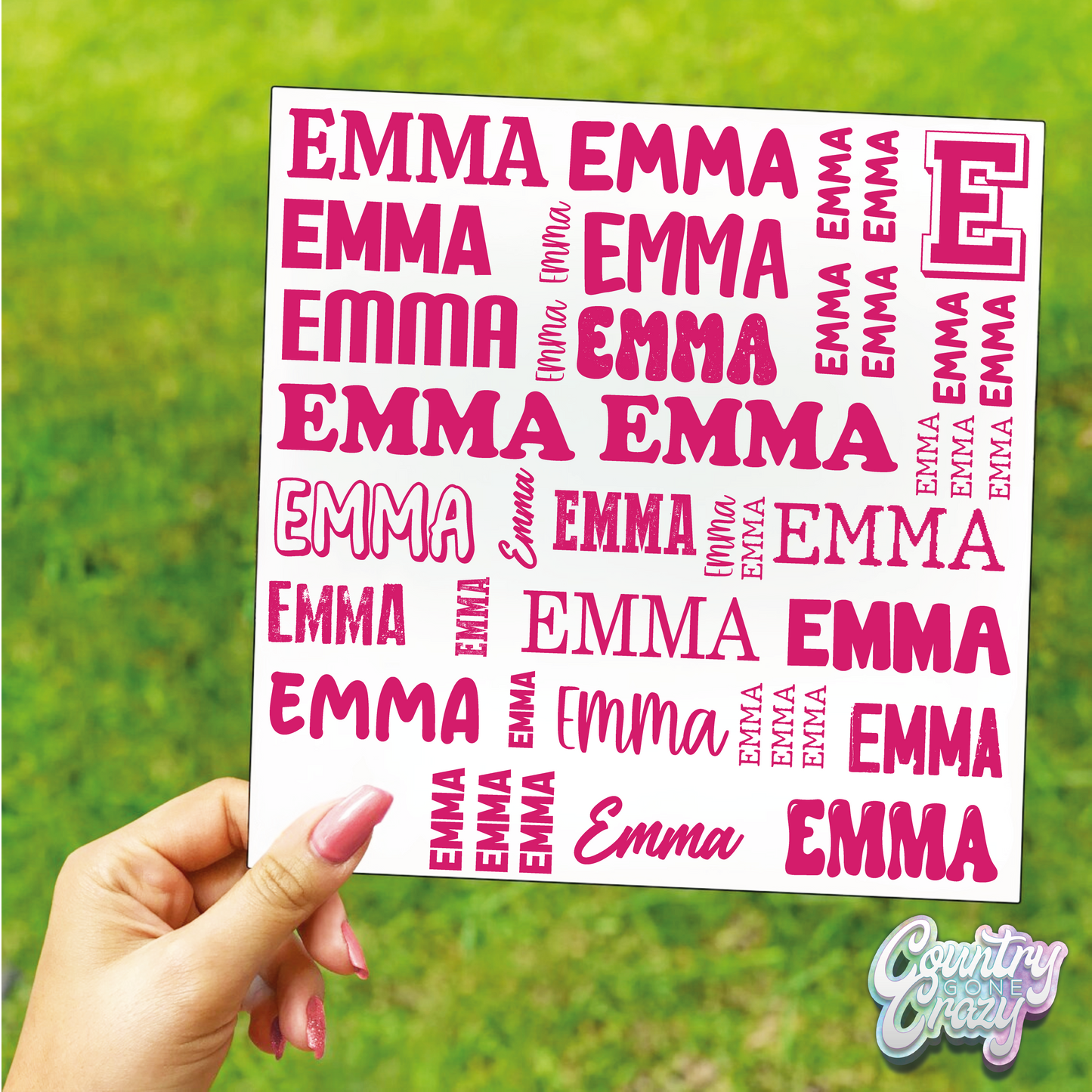 School Supply Labels // MULTI Font / Same Color