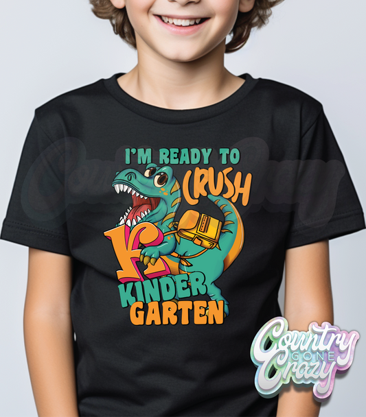 CRUSH - KINDERGARTEN // BLACK T-SHIRT