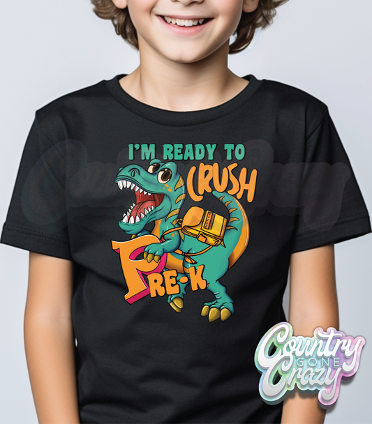 CRUSH - PRE-K // BLACK T-SHIRT