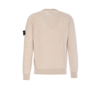 Stone Island RWS Knit Sweatshirt In Beige