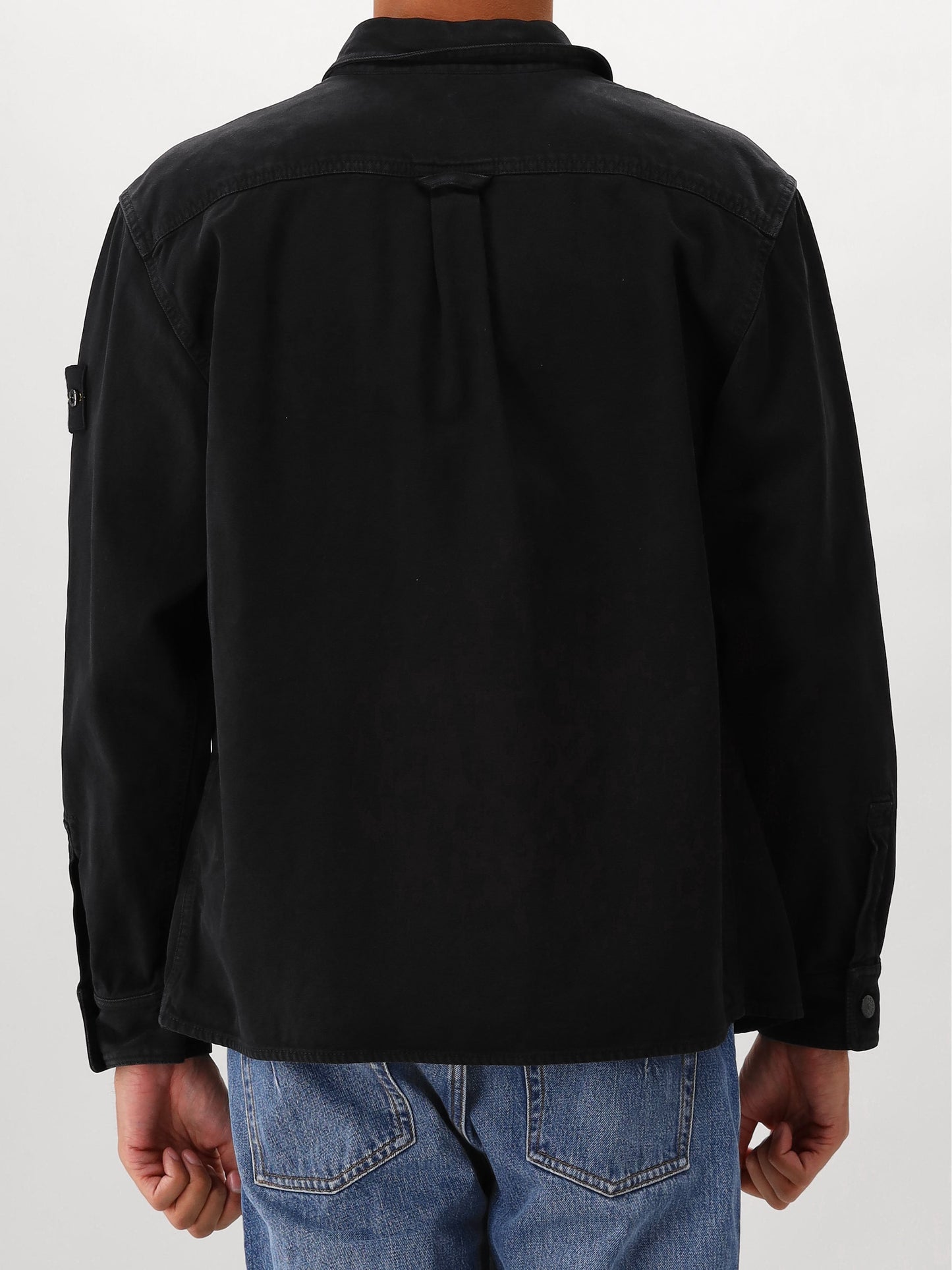 Stone Island Overshirt Zwart